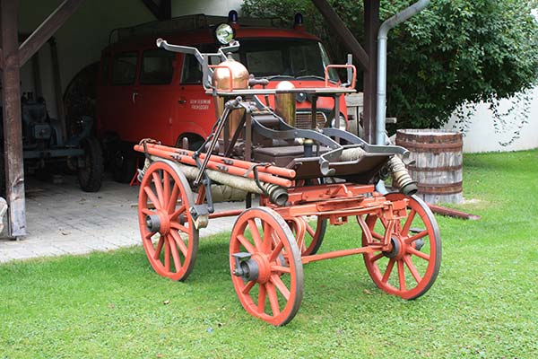 Puppenk�che. Zu sehen im Bauernmuseum Lanzenkirchen